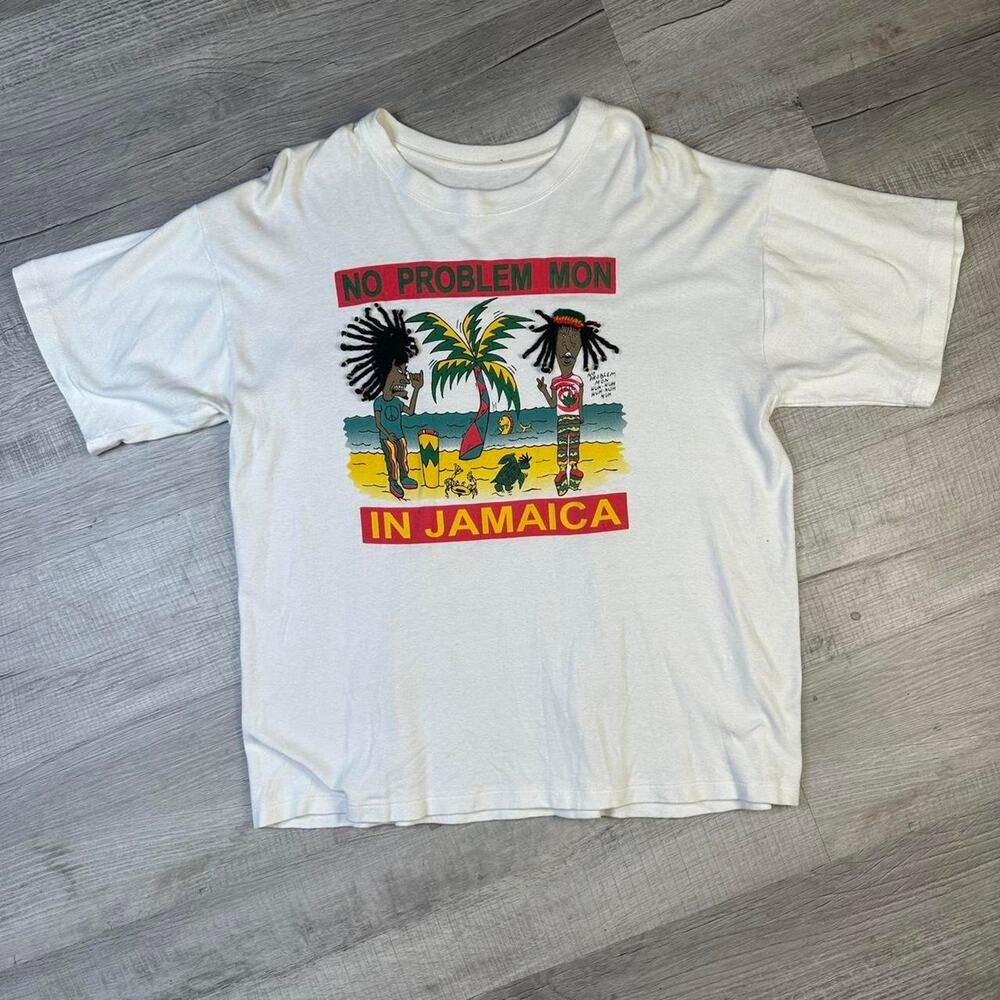 Vintage Beavis And Butthead Weed Smoker 4/20 "No problem Mon in Jamaica” T shirt